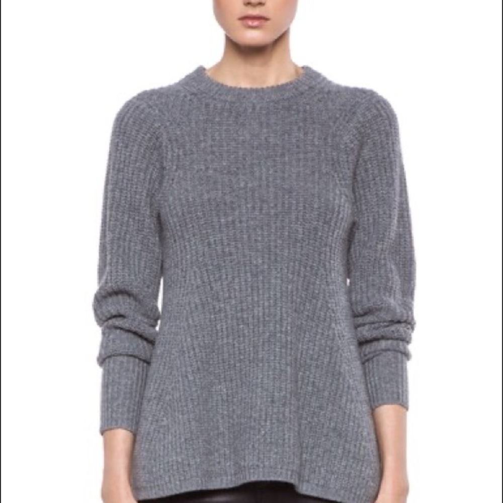Acne Studios Dixie Marled Gray Sweater L